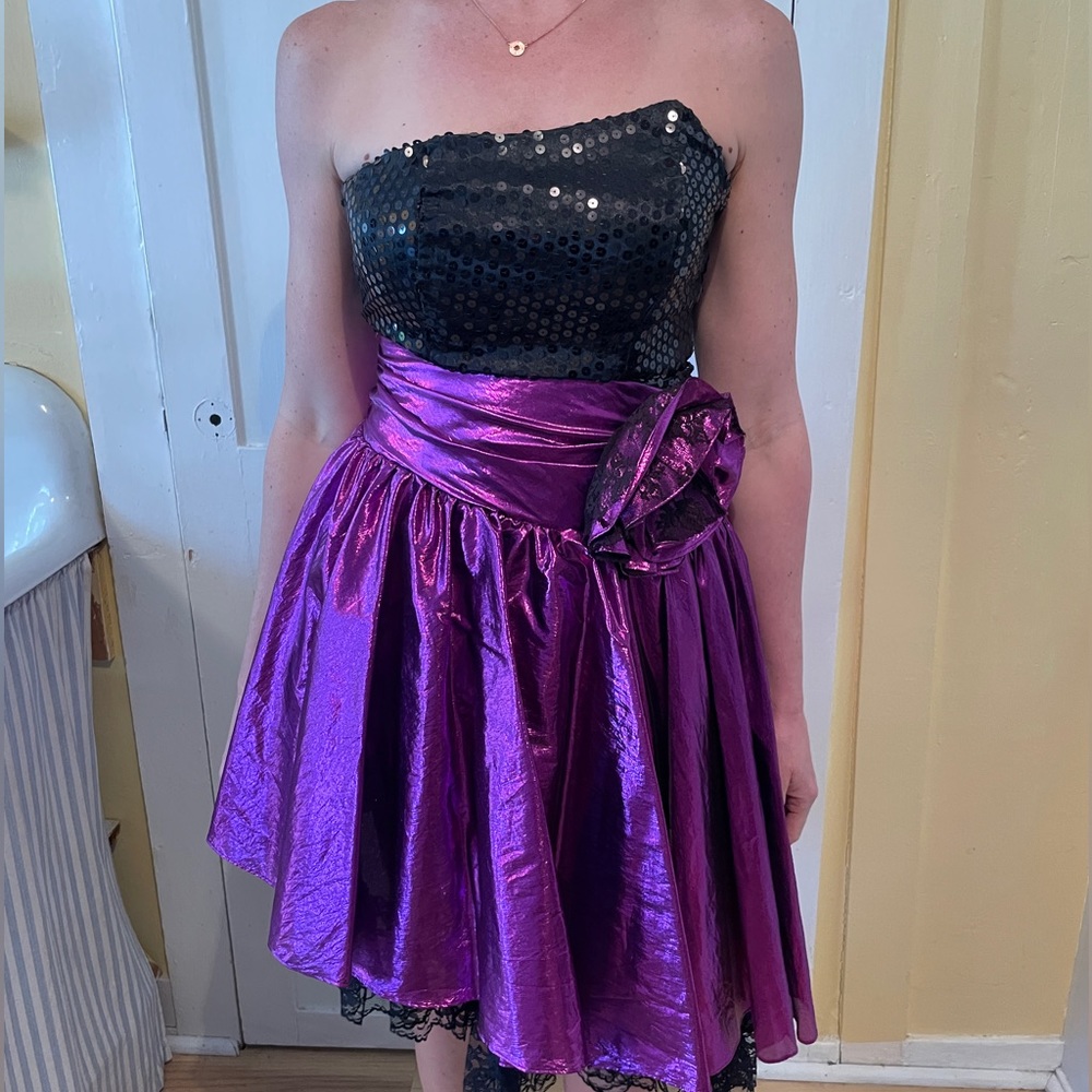 Vintage 80s sequined dress